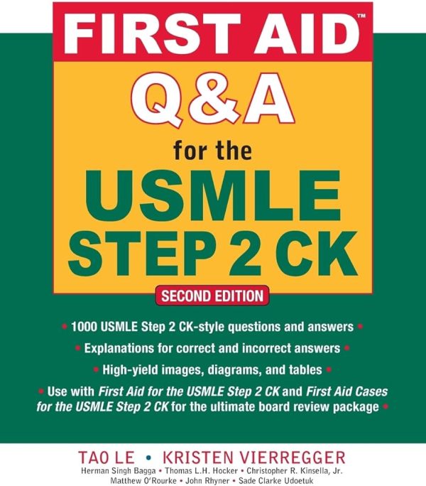 First Aid Q&A for the USMLE Step 2 CK 2nd Edition