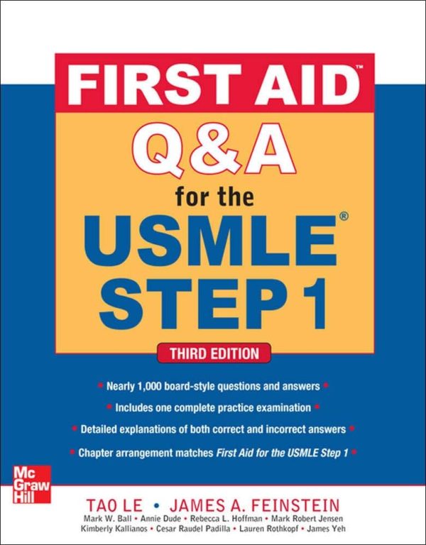 First Aid Q&A for the USMLE Step 1 3rd Edition