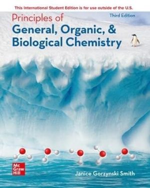 Principles of General Organic & Biological Chemistry 3rd Edition