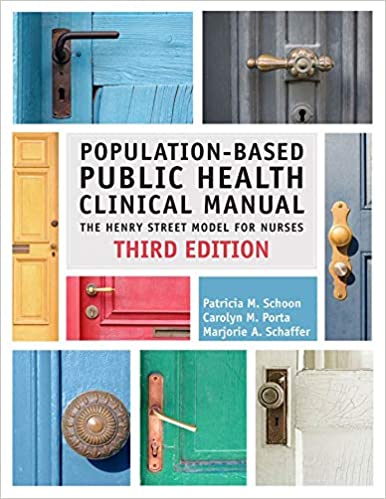 Population Based Public Health Clinical Manual The Henry Street Model for Nurses 3rd Ed