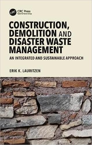 Construction Demolition and Disaster Waste Management An Integrated and Sustainable Approach