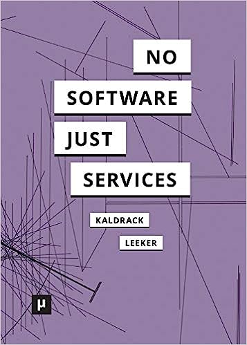 There Is No Software There Are Just Services