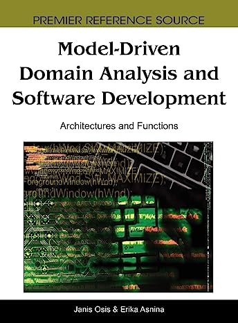 Model Driven Domain Analysis and Software Development Architectures and Functions
