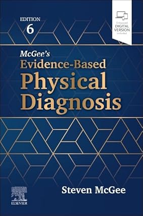 McGees Evidence Based Physical Diagnosis 6th Edition