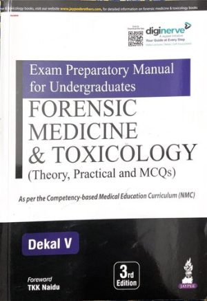 Exam Preparatory Manual for Undergraduates Forensic Medicine and Toxicology3rd Edition