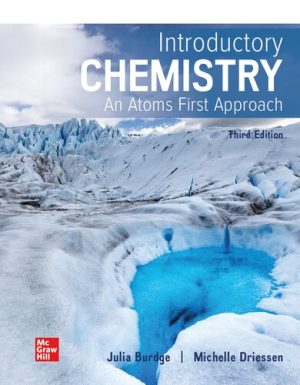 Introductory Chemistry An Atoms First Approach 3rd Edition By Julia Burdge