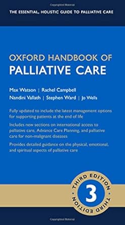 Oxford Handbook of Palliative Care 3rd Edition