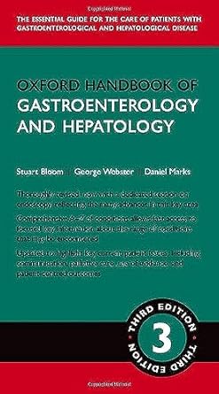 Oxford Handbook of Gastroenterology And Hepatology 3rd Edition