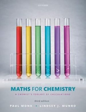 Maths for Chemistry A chemist s toolkit of calculations 3rd Edition