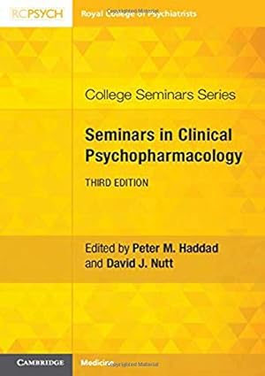 Seminars in Clinical Psychopharmacology 3rd Edition