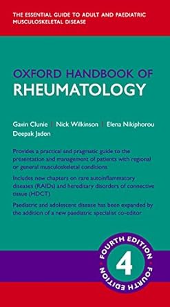 Oxford Handbook of Rheumatology 4th Edition