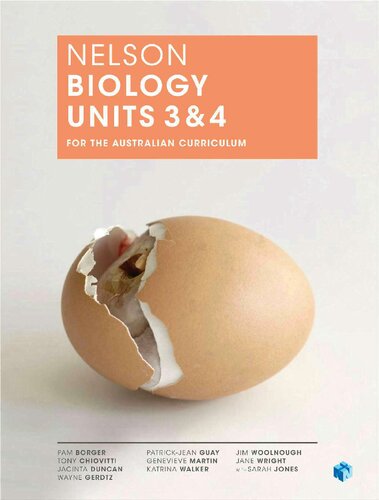 Nelson Biology Units 3 & 4 for the Australian Curriculum