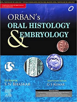 Orbans Oral Histology and Embryology 15th Edition