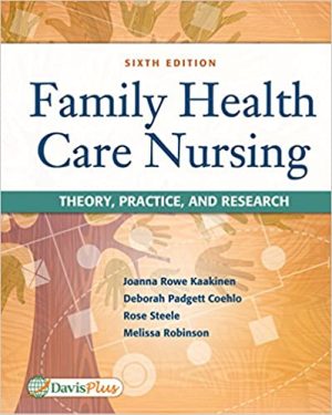 Family Health Care Nursing Theory Practice and Research 6th Ed
