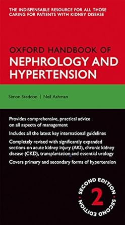 Oxford Handbook of Nephrology and Hypertension 2nd Edition