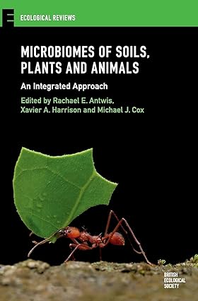 Microbiomes of Soils Plants and Animals An Integrated Approach