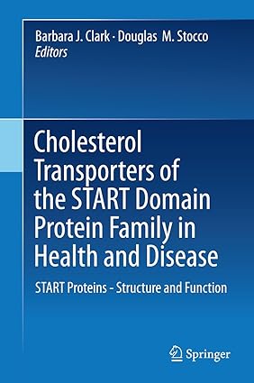 Cholesterol Transporters of the START Domain Protein Family in Health and Disease START Proteins Structure and Function