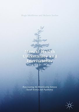 Mental Health Uncertainty and Inevitability Rejuvenating the Relationship between Social Science and Psychiatry