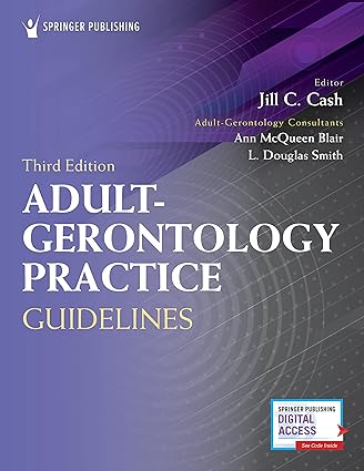 Adult Gerontology Practice Guidelines 3rd Edition