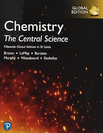 Chemistry The Central Science in SI Units 15th Global Edition By Theodore Brown