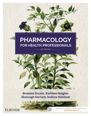 Pharmacology for Health Professionals 5th Edition