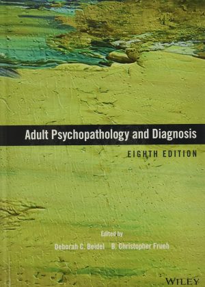 Adult Psychopathology and Diagnosis 8th Edition