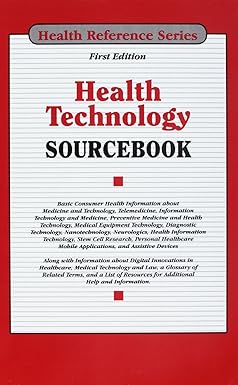 Health Technology Sourcebook 1st Edition