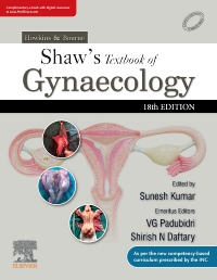 Howkins & Bourne Shaws Textbook of Gynaecology 18th Edition