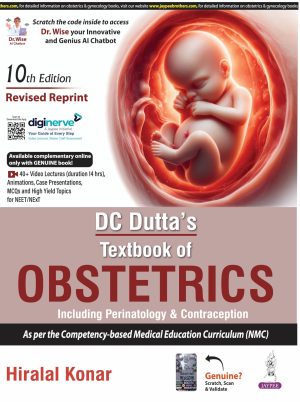 DC Duttas Textbook of Obstetrics Including Perinatology & Contraception 10th Edition