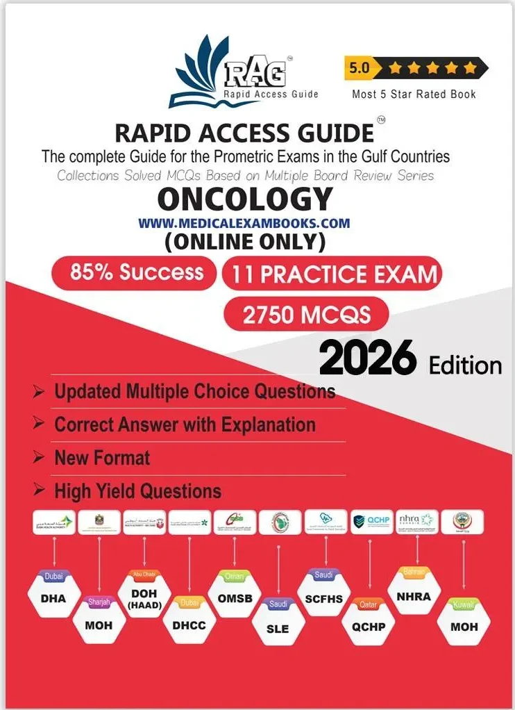 MOH Oncology Prometric Exam MCQs