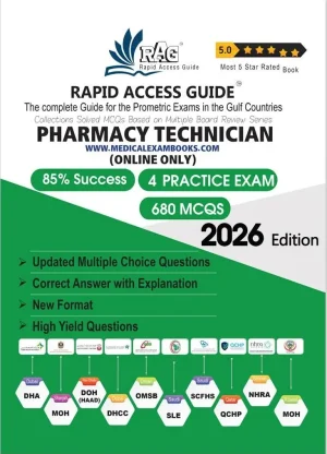 SMLE Pharmacy Technician Prometric Exam MCQs