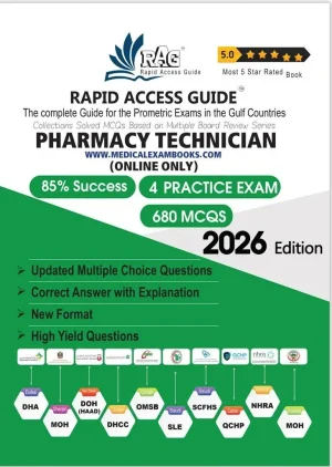 HAAD Pharmacy Technician Prometric Exam MCQs