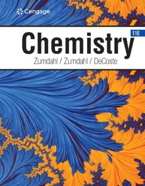 Chemistry 11th Edition By Steven Zumdahl