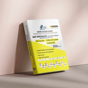 SLE ENT Specialist Prometric Exam MCQs