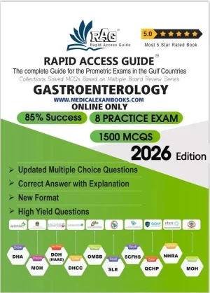 HAAD DOH Gastroenterology Prometric Exam MCQs