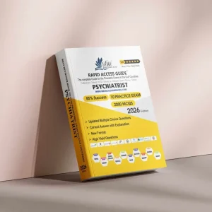 DHA Psychiatrist Prometric Exam MCQs