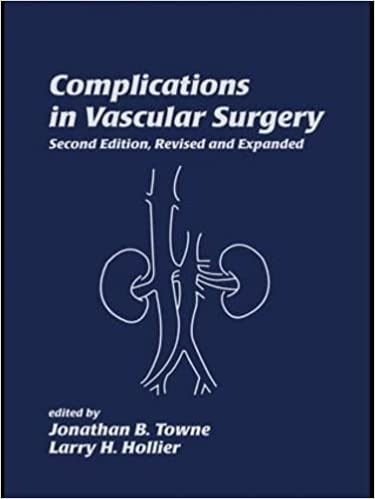 Complications in Vascular Surgery 2nd Edition