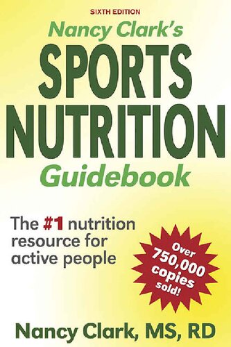 Nancy Clarks Sports Nutrition Guidebook 6th Edition