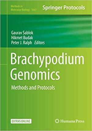 Brachypodium Genomics Methods and Protocols