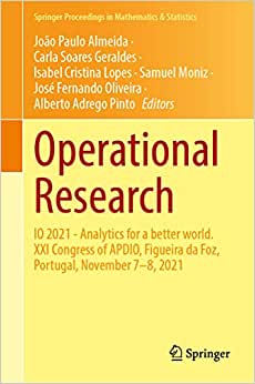 Operational Research IO 2021 Analytics for a Better World