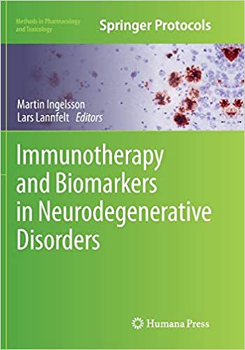 Immunotherapy and Biomarkers in Neurodegenerative Disorders