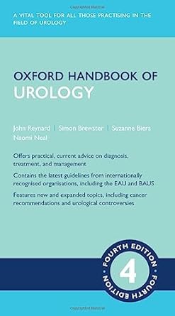Oxford Handbook of Urology 4th Edition