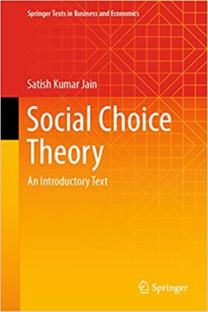 Social Choice Theory An Introductory Text