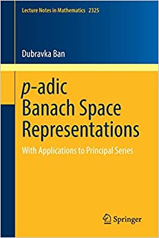 p-adic Banach Space Representations With Applications to Principal Series