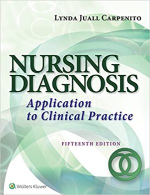 Nursing Diagnosis Application to Clinical Practice