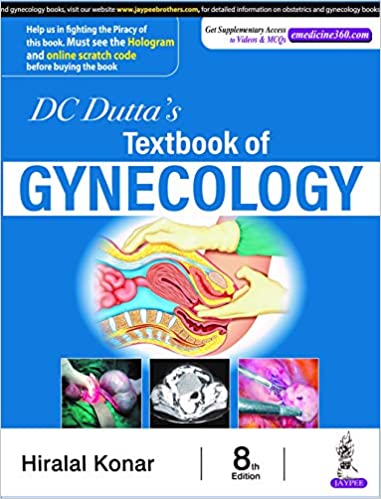 DC Dutta's Textbook of Gynecology 8th Edition