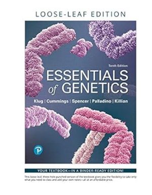 Essentials of Genetics 10th Edition