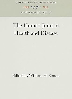 The Human Joint in Health and Disease