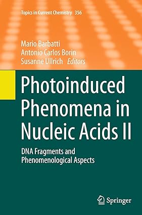 Photoinduced Phenomena in Nucleic Acids II DNA Fragments and Phenomenological Aspects