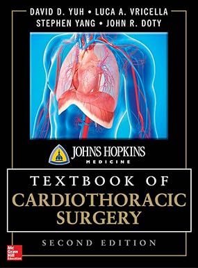 Johns Hopkins Textbook of Cardiothoracic Surgery 2nd Edition
